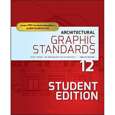 Architectural Graphic Standards, 12th Student Edition
