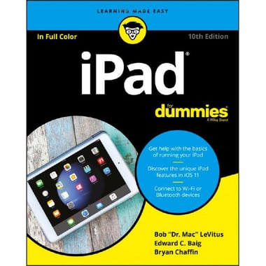 iPad for Dummies, 10th Edition - in Full Color