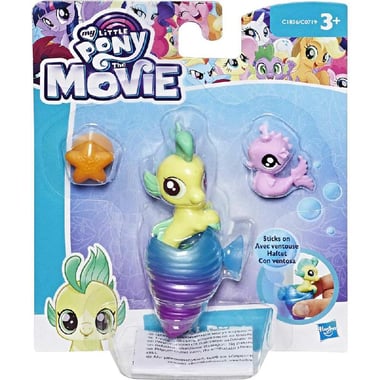 Hasbro My Little Pony, Baby Shell Seapony Friends, Play Figure, Purple, 3 Years and Above