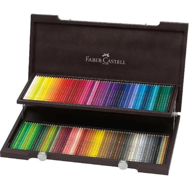 Faber-Castell Polychromos Color Pencil, Assorted Color, 120 Colors