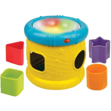 WinFun Sort 'n Fun Musical Drum Preschool Learning Activity Set, 3 Years and Above