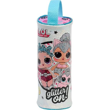 MGA Entertainment L.O.L. Surprise! Soft Pencil Case, "Glitter On!", Pink
