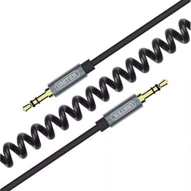 Unitek 3.5 mm Connector (Stereo, Black) Auxiliary Cable, 1.50 m ( 4.92 ft )