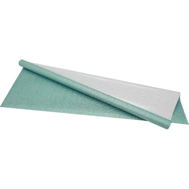 Gift Wrapping Paper Roll, Glitter Paper, Aqua, 200.00 cm ( 6.56 ft )X 70.00 cm ( 2.30 ft )