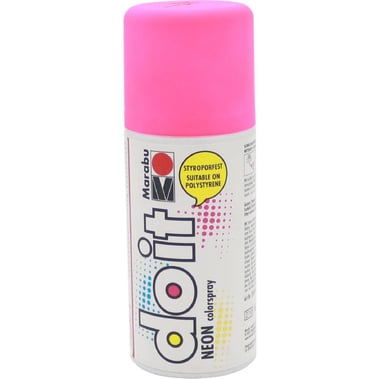 Marabu Do-it Neon, Weatherproof Spray Paint, Pink, 150.00 ml ( 5.28 oz )