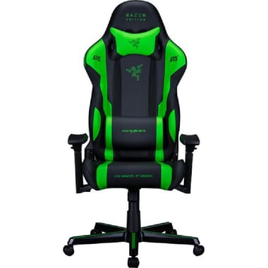 DXRacer Razer R188 Gaming Chair, Black/Green