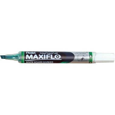Pentel Whiteboard Marker, 1.5 - 3 mm Chisel Tip, Green