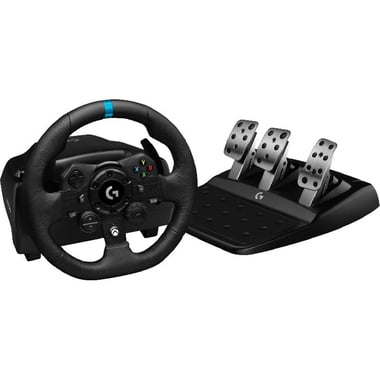 Logitech G923 True Force Sim Racing Wheel + Pedals, Wired, for Xbox One, Black
