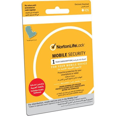Norton Mobile Security, English, 1 User, Product Key (Internet Download)