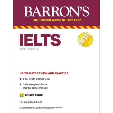 Barron's IELTS, 6th Edition - with Downloadable Audio