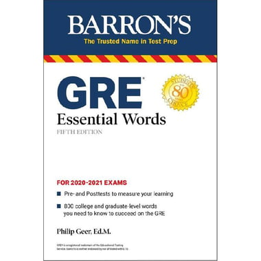 Barron's GRE: Essential Words، 5th Edition - for 2020-2021 Exams