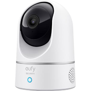 Eufy Indoor Cam 2K Pan & Tilt Bluetooth/Wi-Fi, Works with Android/iOS Devices, White