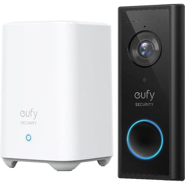 Eufy Security Video Doorbell 2K (Battery-Powered), Bluetooth/Wi-Fi, Works with Amazon Alexa/Google Assistant