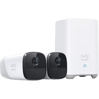 Eufy eufyCam 2 Pro Smart Security Camera, Wi-Fi, Works with Amazon Alexa/Google Assistant/Apple HomeKit