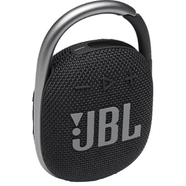 JBL Clip 4 Portable Speaker, Bluetooth, up to 10 Hours, Black