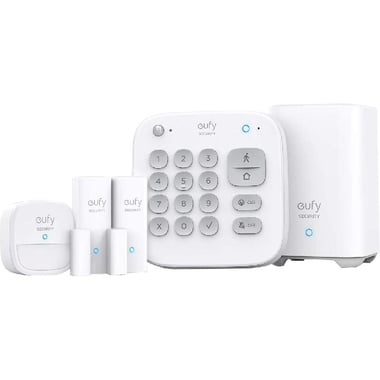 Eufy Home Alarm Kit: Security System;Keypad;Motion Sensor;Entry Sensors, Bluetooth/Wi-Fi, Works with Android/iOS Devices