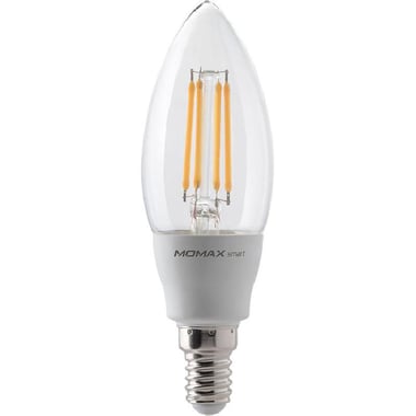 Momax Smart Classic LED Bulb (Candle), Wi-Fi, White