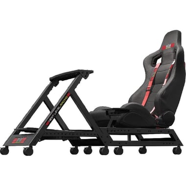 Next Level Racing GTtrack Simulator Cockpit Gaming Chair, for PlayStation, Black