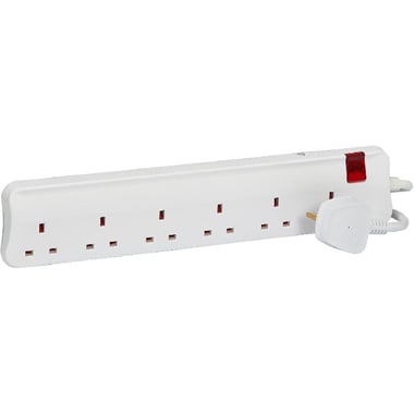 Legrand Power Extension, 6 Outlet, 5.00 m ( 5.47 yd )