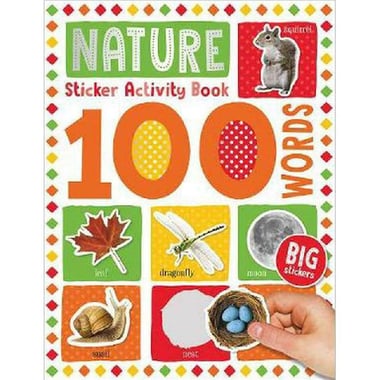 100 Words: Nature - Sticker Activity Book