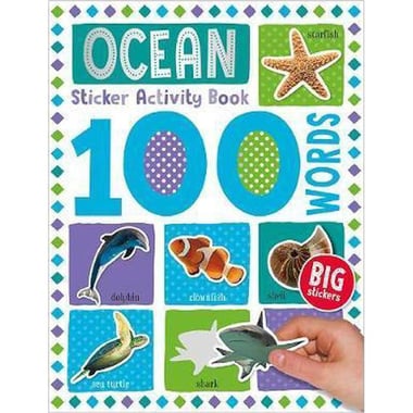 100 Words: Ocean - Sticker Activity Book