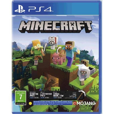 Minecraft Starter Collection Refresh, PlayStation 4 (Games), Simulation & Strategy, Blu-ray Disc
