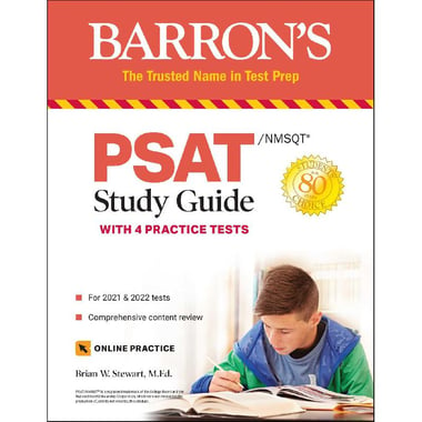 PSAT/NMSQT Study Guide (Barron's) - with 4 Practice Tests