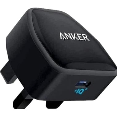 Anker PowerPort III Nano USB Charger, Fast Battery Charging, 20 Watts, Single USB-C, Black