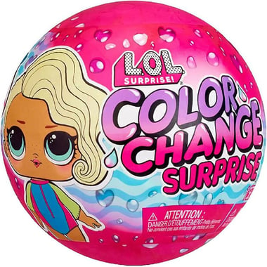 L.O.L. Surprise! Color Change Surprise, with 7 Surprises Doll Playset, 3 Years and Above