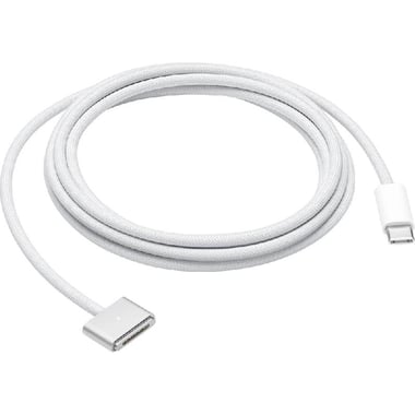 Apple USB-C to MagSafe 3 Cable, Desktop Accessory, for MacBook Pro 16 M1/MacBook Pro 14 M1, White