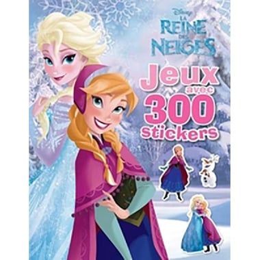 Frozen La Reine Des Neiges - Jeu X Avec 300 Stickers