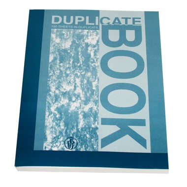 Bassile Freres Duplicate Book, 100 Sheets in Duplicate + Carbon Paper, 24.50 cm ( 9.64 in )X 27.00 cm ( 10.62 in )