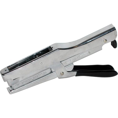 Bostitch P3 Plier Stapler - Light Weight, up to 15 Sheets of 80 gsm;19 Sheets of 70 gsm, Chrome