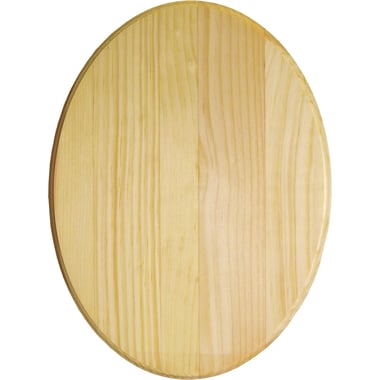 Walnut Hollow Farm Wooden Plaque, Unpainted, Oval, Natural, 22.90 cm ( 9.02 in )X 30.50 cm ( 12.01 in )