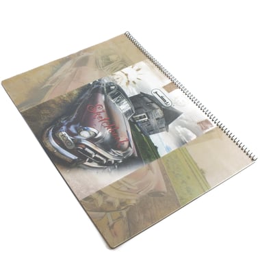 روكو دفتر اسكتش، مخرم، 110‎ gsm، ابيض، 40‎ X ‎29‎ cm، 16 ورقة