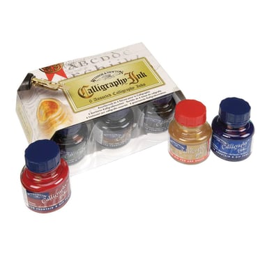 Winsor & Newton Ink for Calligraphy Pen, Assorted Color, 30.00 ml ( 1.06 oz )