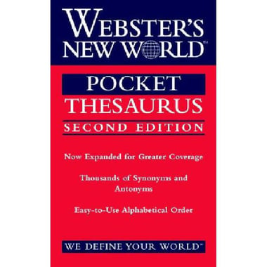 Webster's New World: Pocket Thesaurus, 2nd Edition