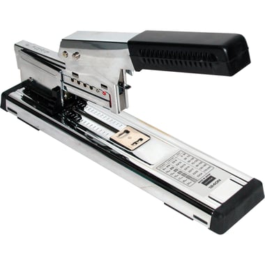 Uchida 1240N Heavy Duty Stapler - Large, up to 240 Sheets of 80 gsm;274 Sheets of 70 gsm, Chrome