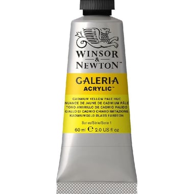 Winsor & Newton Galeria Acrylic Color, Cadmium Yellow - Pale, 60.00 ml ( 2.11 oz )