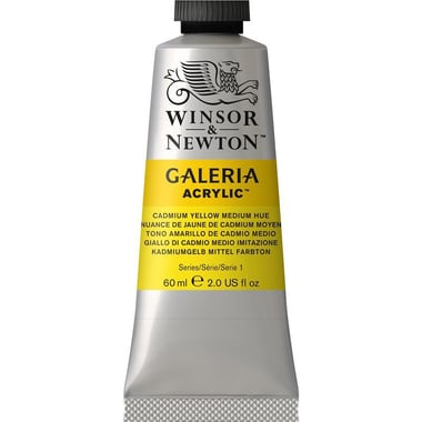 Winsor & Newton Galeria Acrylic Color, Cadmium Yellow, 60.00 ml ( 2.11 oz )