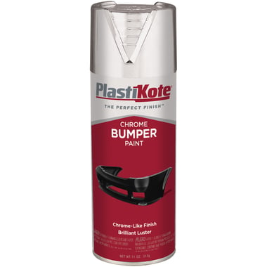 Plasti-Kote Chrome Bumper Spray Paint, Brilliant Luster, 12.00 oz ( 340.96 ml )