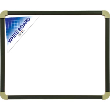 Hans Magnetic Whiteboard, 15.5" X 12.5", Grey/White