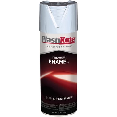 Plasti-Kote Premium Enamel Spray Paint, Silver, 12.00 oz ( 340.96 ml ),