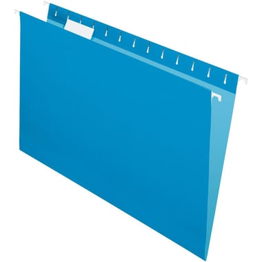 Pendaflex Hanging File, Legal/A4/Letter/Foolscap, 1/5 Tab Cut, Blue