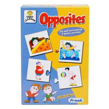 Frank Early Learner Opposites Mix & Match, 48 Pieces, English, 3 Years and Above