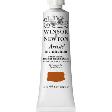 Winsor & Newton Artists' Oil Color, Burnt Sienna, 37.00 ml ( 1.30 oz )