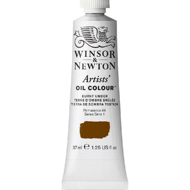 Winsor & Newton Artists' Oil Color, Burnt Umber, 37.00 ml ( 1.30 oz )