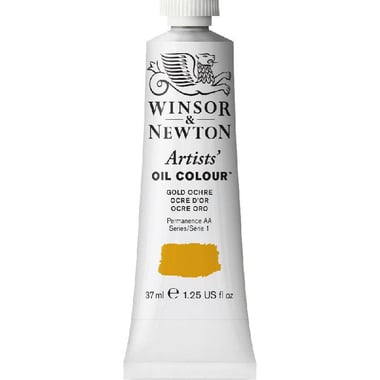 Winsor & Newton Artists' Oil Color, Gold Ochre, 37.00 ml ( 1.30 oz )