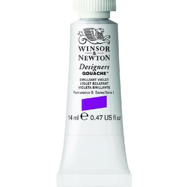 Winsor & Newton Designers Gouache Color, Violet, 14.00 ml ( .49 oz )