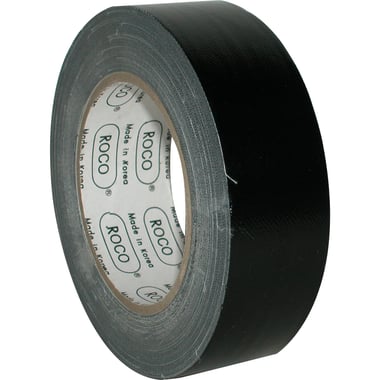 Roco Cloth Tape, 1.5" X 25 m, Black